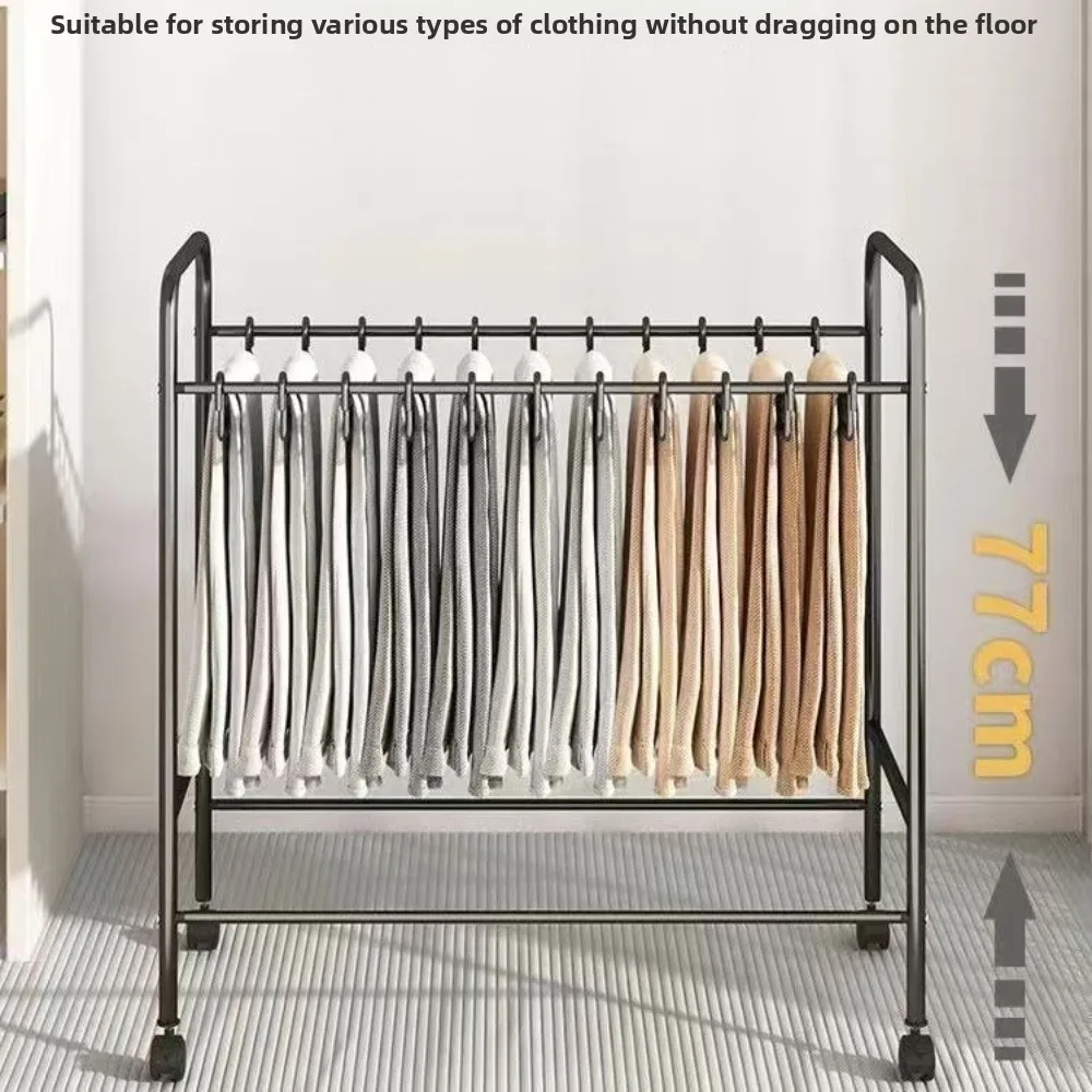 

Напольная стойка для хранения брюк, многофункциональная компактная подвесная стойка, шкив, колесо, стеллаж для хранения одежды, хранилище для брюк