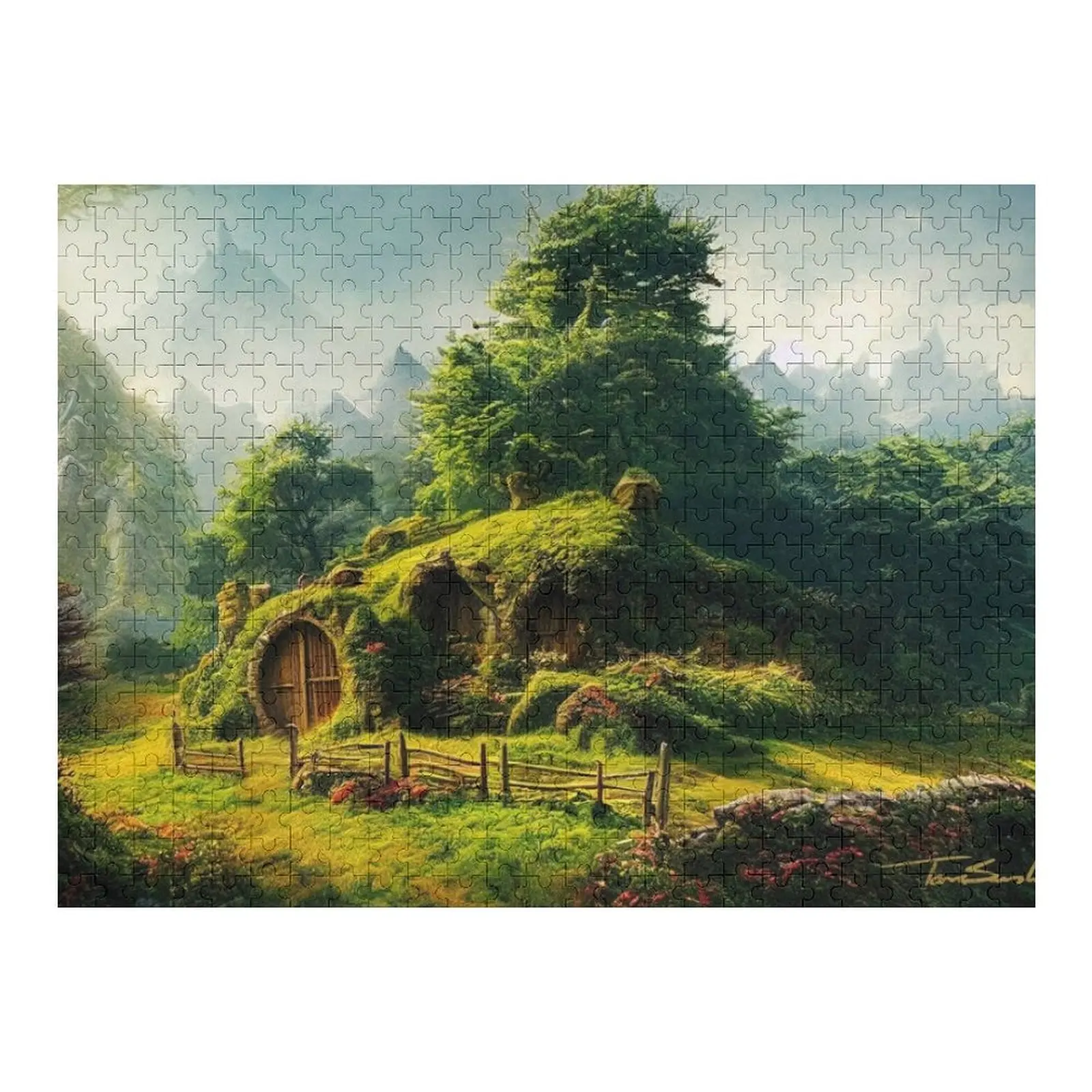 

Good Day Shire Jigsaw Puzzle Woodens For Adults With Personalized Photo Puzzle