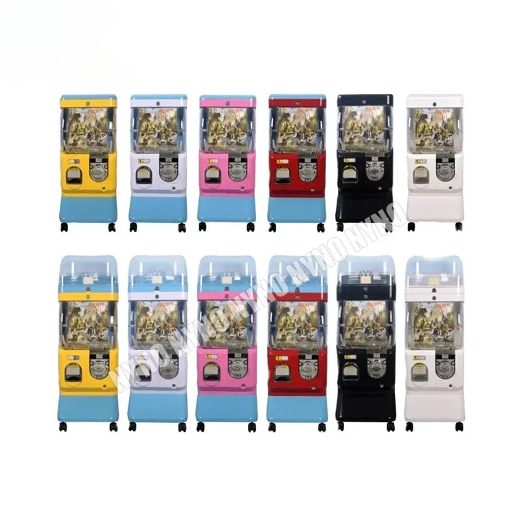 

Diverse Designs Scan Payment Gashapon Machine for Sale Usa One Layer 45-75 mm Gacha Machine