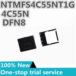 5-100PCS %New original NTMFS4C55NT1G For Xbox One S Q9D3 Q9E1 Q9E3 Mosfet IC Chip 4C55N on Mainboard DFN8