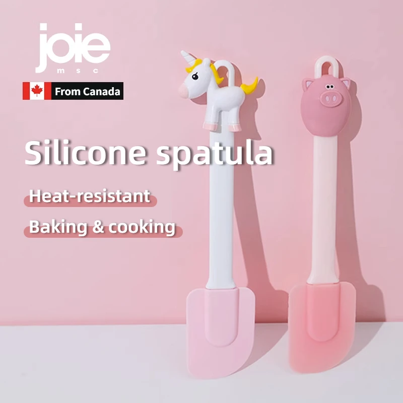 Joie Silicone Spatula Bakeware Cooking Baking Cute Creative Unicorn Heat-Resistant Stirring Spreading Sauce Frying Kitchen