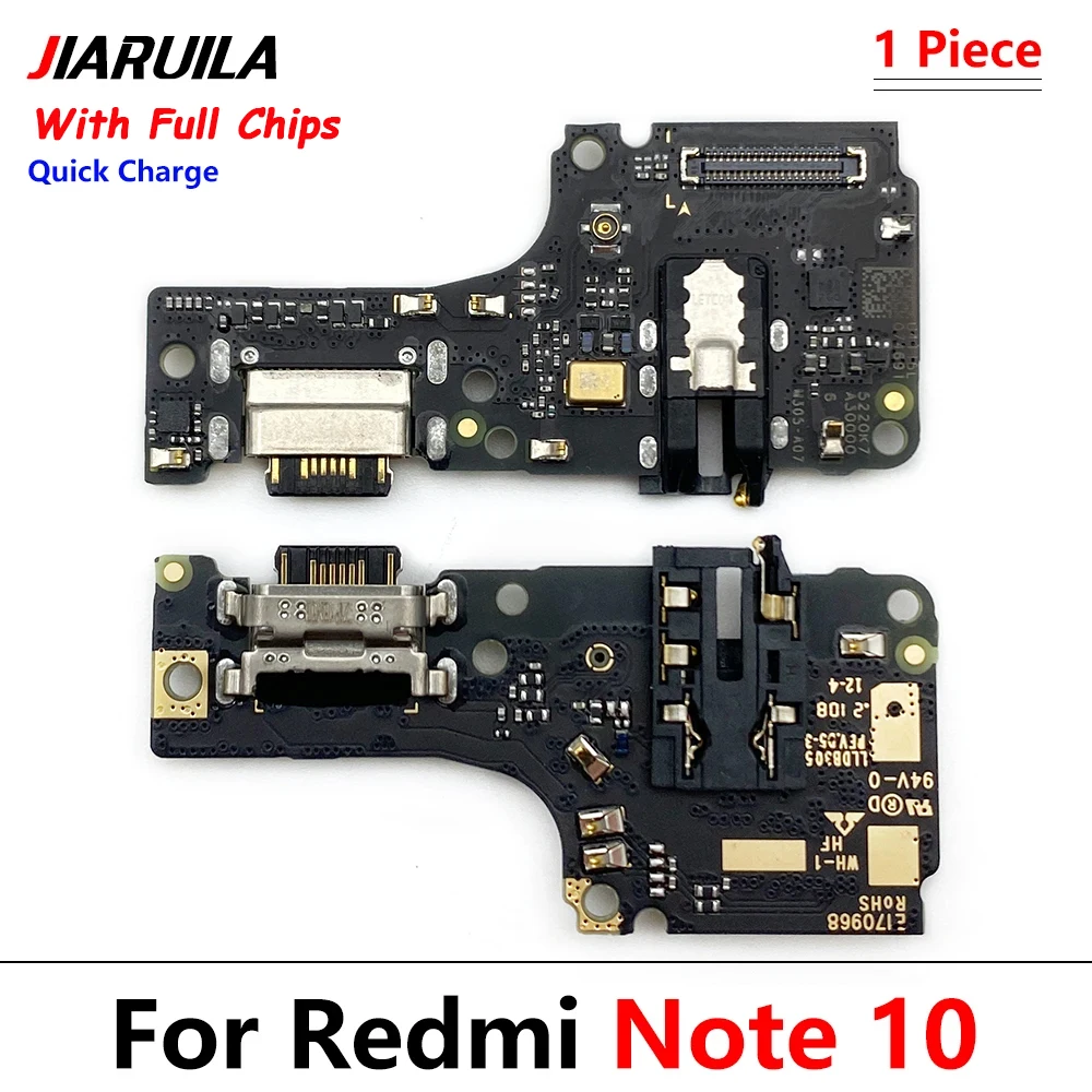 Fast Charger USB Dock Charging Dock Port Board With Mic Microphone Flex Cable For Xiaomi Redmi Note 5 6 7 8 9 Pro Note 9s