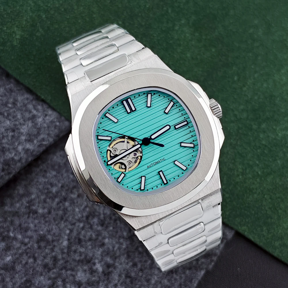 Hot selling NH38 watch men's automatic watch stainless steel watch customized logo watch NH38 movement watch accessories