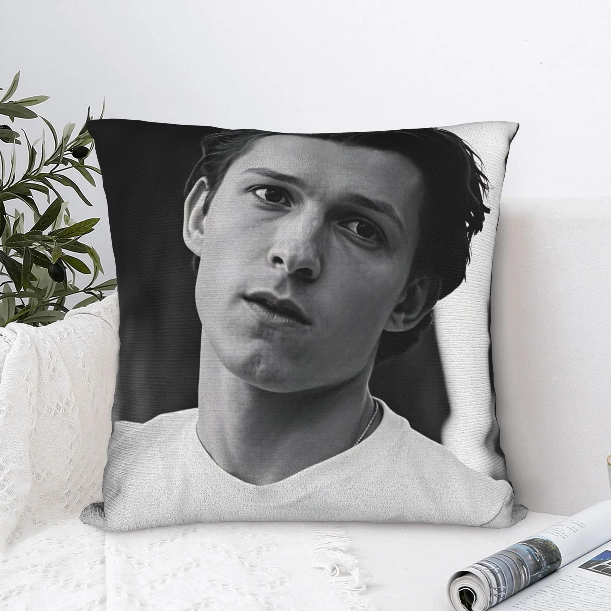 Tom hollands  Pillow Case  Vintage Pillow Cover Custom Pillowcases For Office Car Home Decor