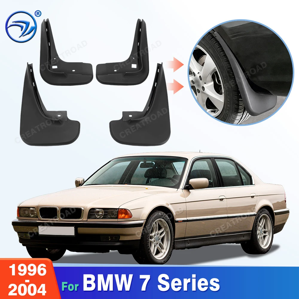 

For BMW 7 Series 1996 1997 1998 1999 2000 2001 2002 2003 2004 Fender Mudflaps Splash Guards Mudguards Mud Flaps Car Accessories