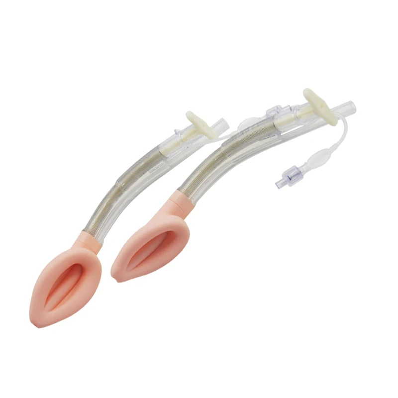 Canack Double Lumen Silicone Reinforced Laryngeal Mask Airway Disposable High Quality LMA Size 3.0 / 4.0 Wholesale