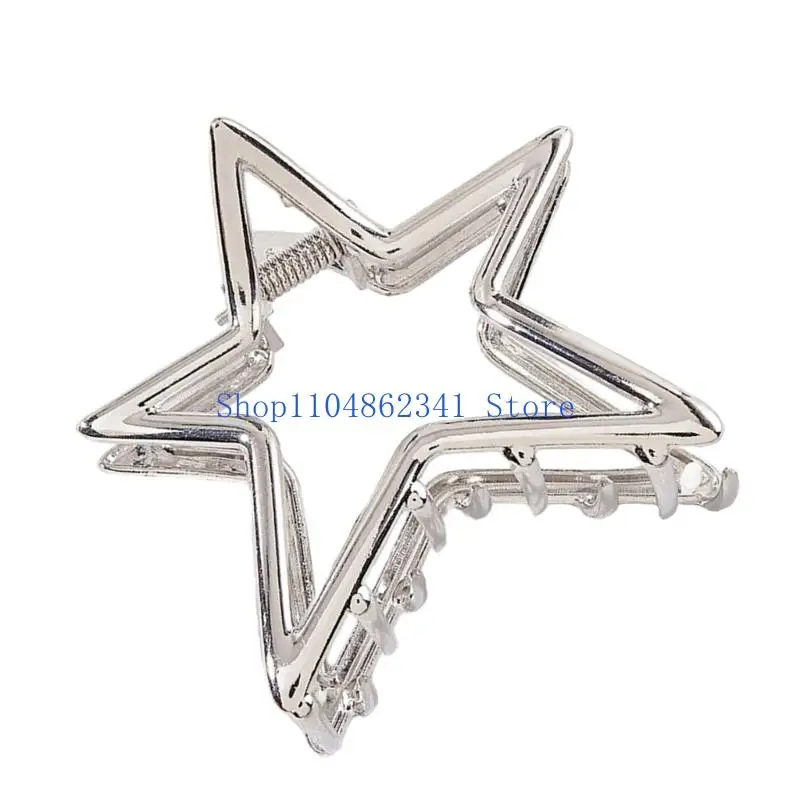 5asd Practical Metal Hair Claw in Star Hair Decoration Hairpieces Party Headwear for Everyday and Party Looks