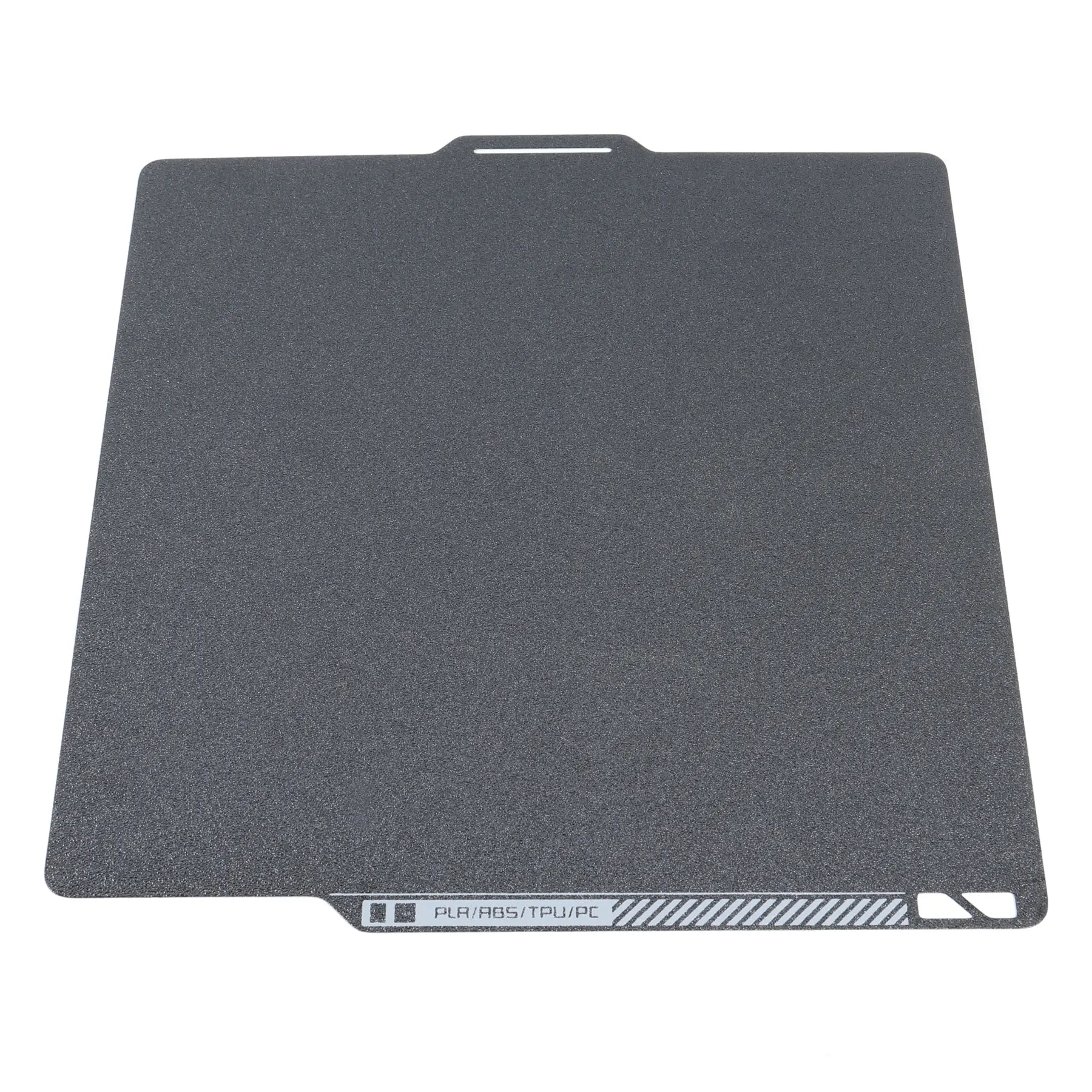 Blurolls PEI Powdered 258x258mm Flexible Spring Steel Sheet Build Plate For Bambu Lab P1 P1P X1 Carbon Heated Bed 3D Printer