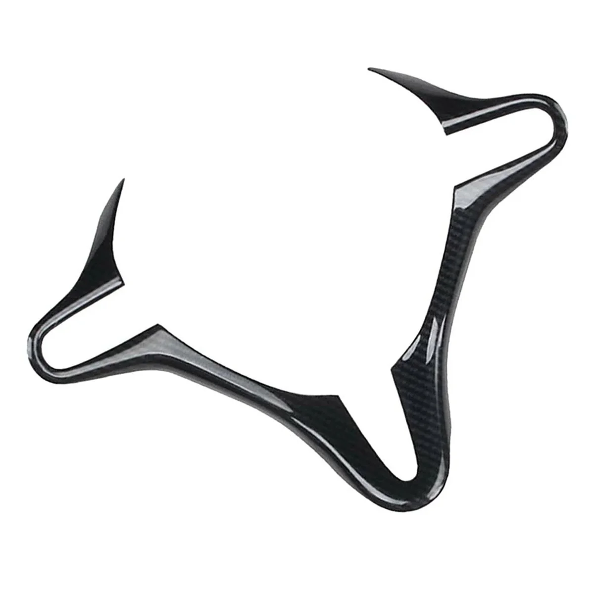 For Honda Civic 8Th Generation 2006 2007 2008 2009 2010 2011 Carbon Fiber Inner Steering Wheel Cover Trim