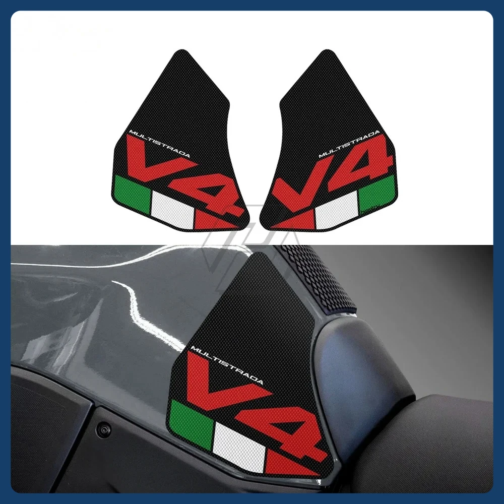

Motorcycle Sticker For Ducati Multistrada V4 1100 Sport 1100S 2021-2022 Sticker Motorcycle Anti-slip Side Tank Pad Protection
