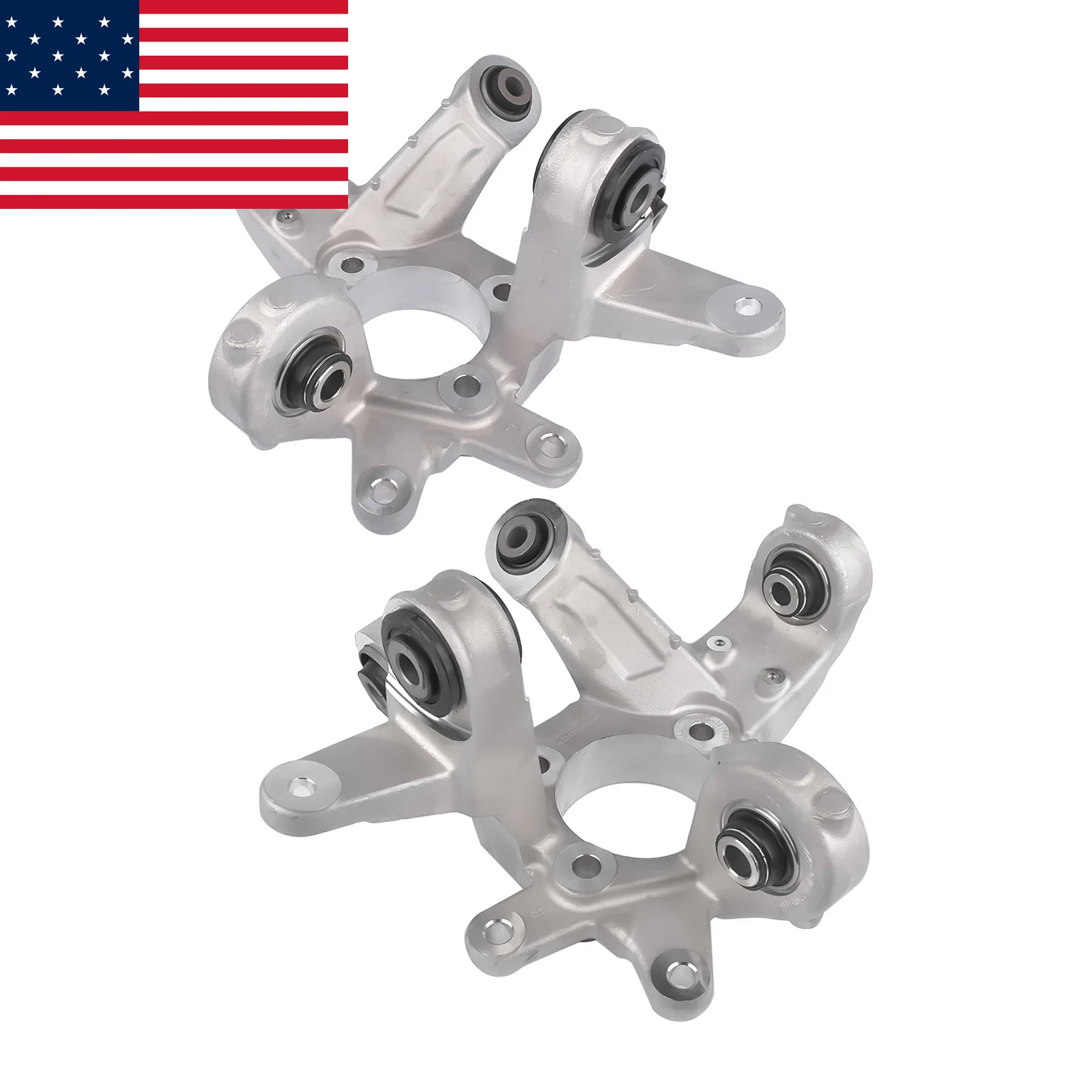 AP03 DB5Z-5B759-B 2x Rear Steering Knuckle for Ford Explorer Police Interceptor Utility 2013-2019 BB5Z-5B759-A