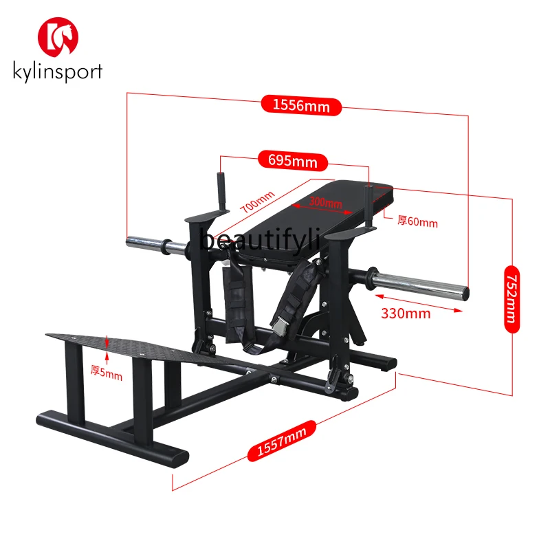 Commercial Hip Bridge Machine Fitness Equipment Multifunctional Hip Trainer Waist Abdominal Leg Training