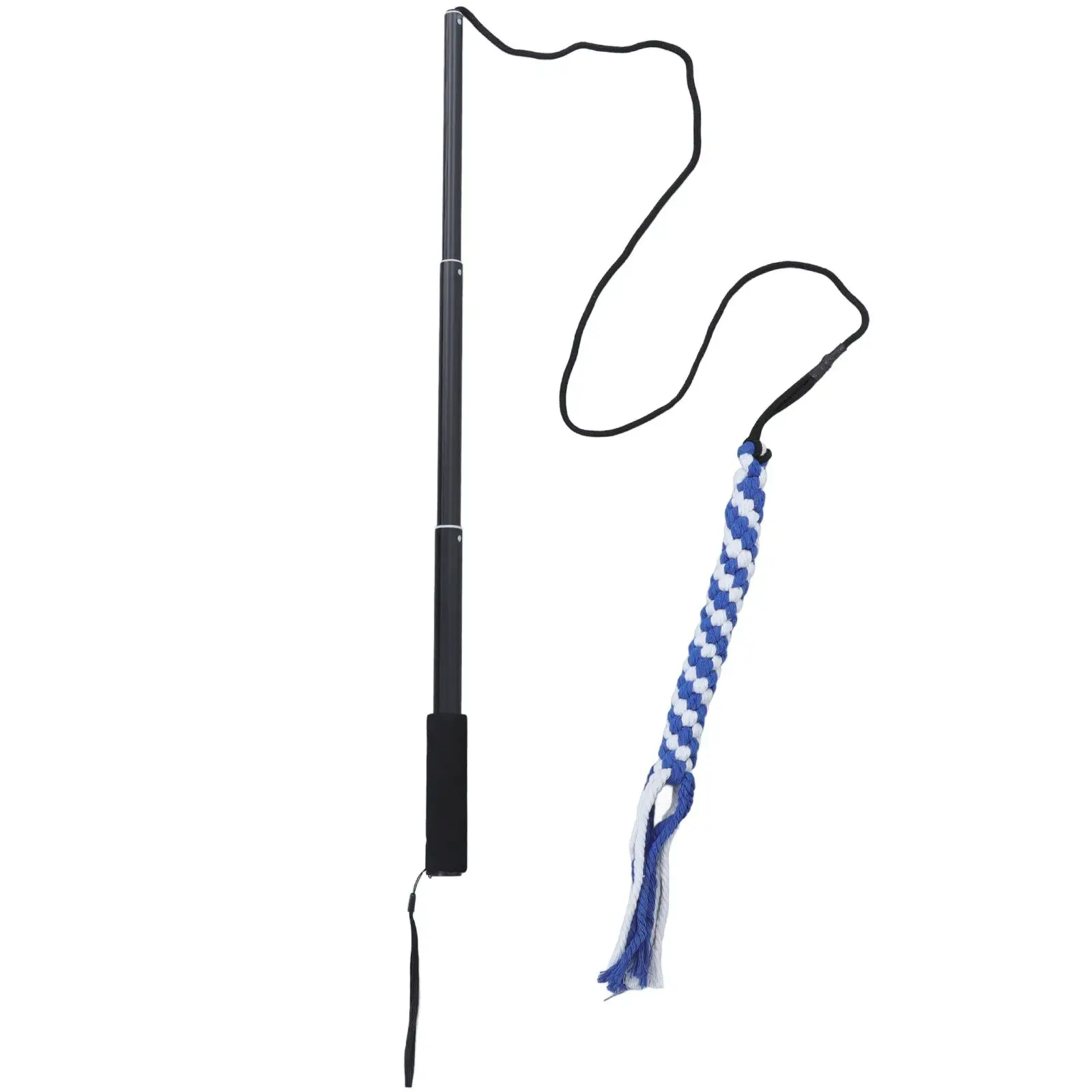 

Extendable Collapsible Dog Training Stick Interactive Puppy Teaser Pole With Cotton Rope Pet Dangler Toy For Play Mental