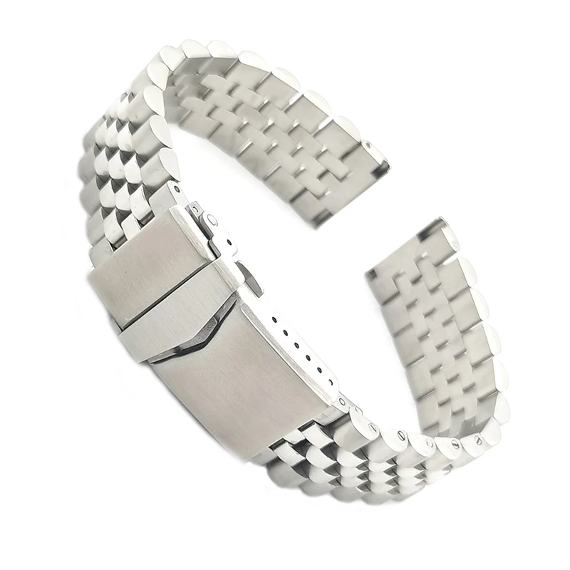 

5 Beads Links Hot Selling Screw Luxury Metal Stainless Steel Watch Band Bracelet for Diving