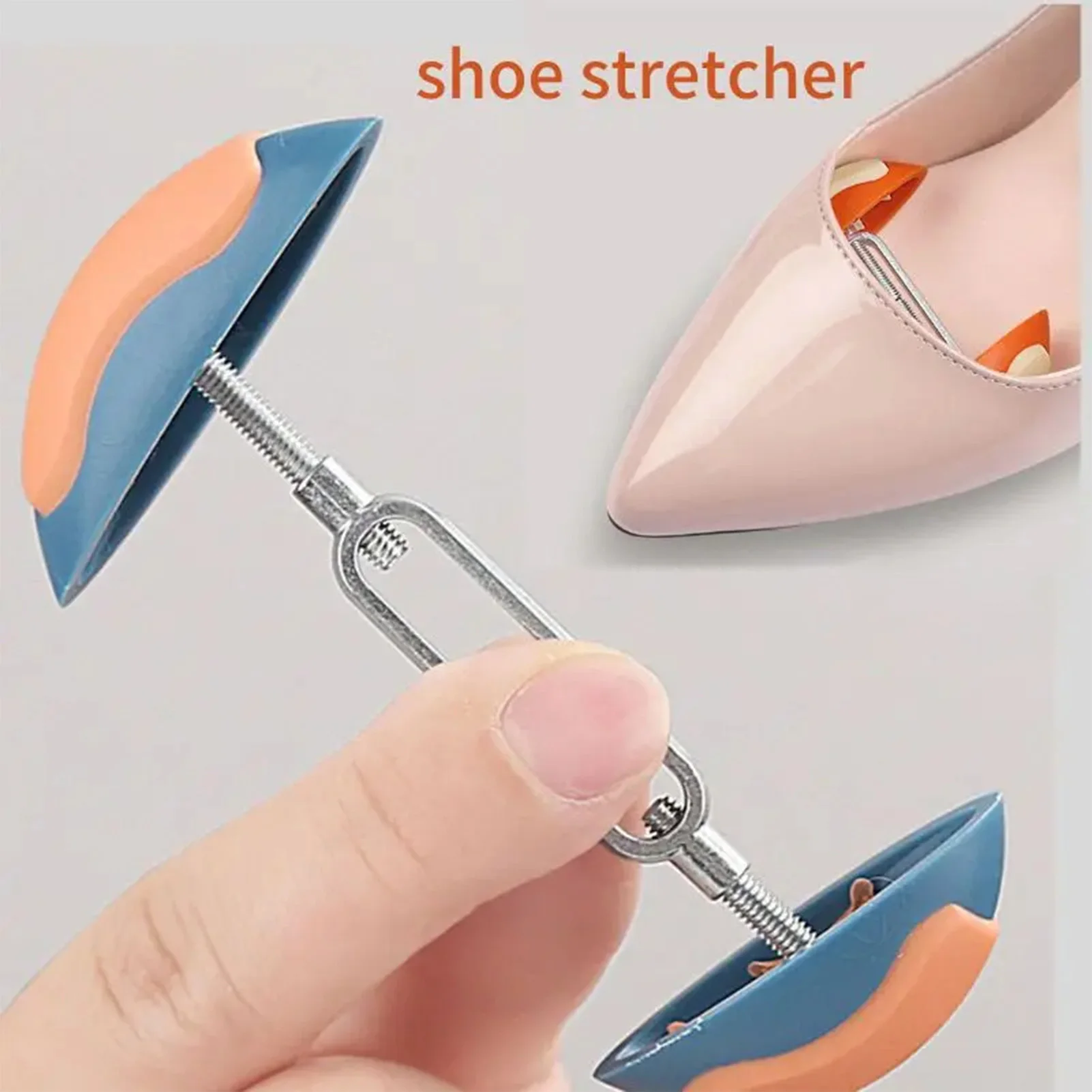 Adjustable Mini Shoe Expander Widener Anti-Slip Expander Shoe Wider Expand Shoe Width for Toe Box and Heel