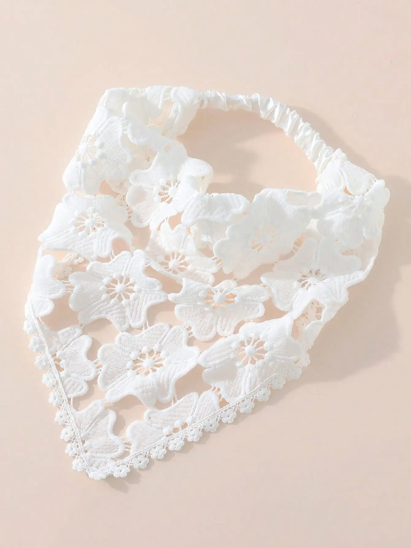 Original floral pattern 1-piece women's fashionable embroidered headwrap hairband suitable for daily and vacation use
