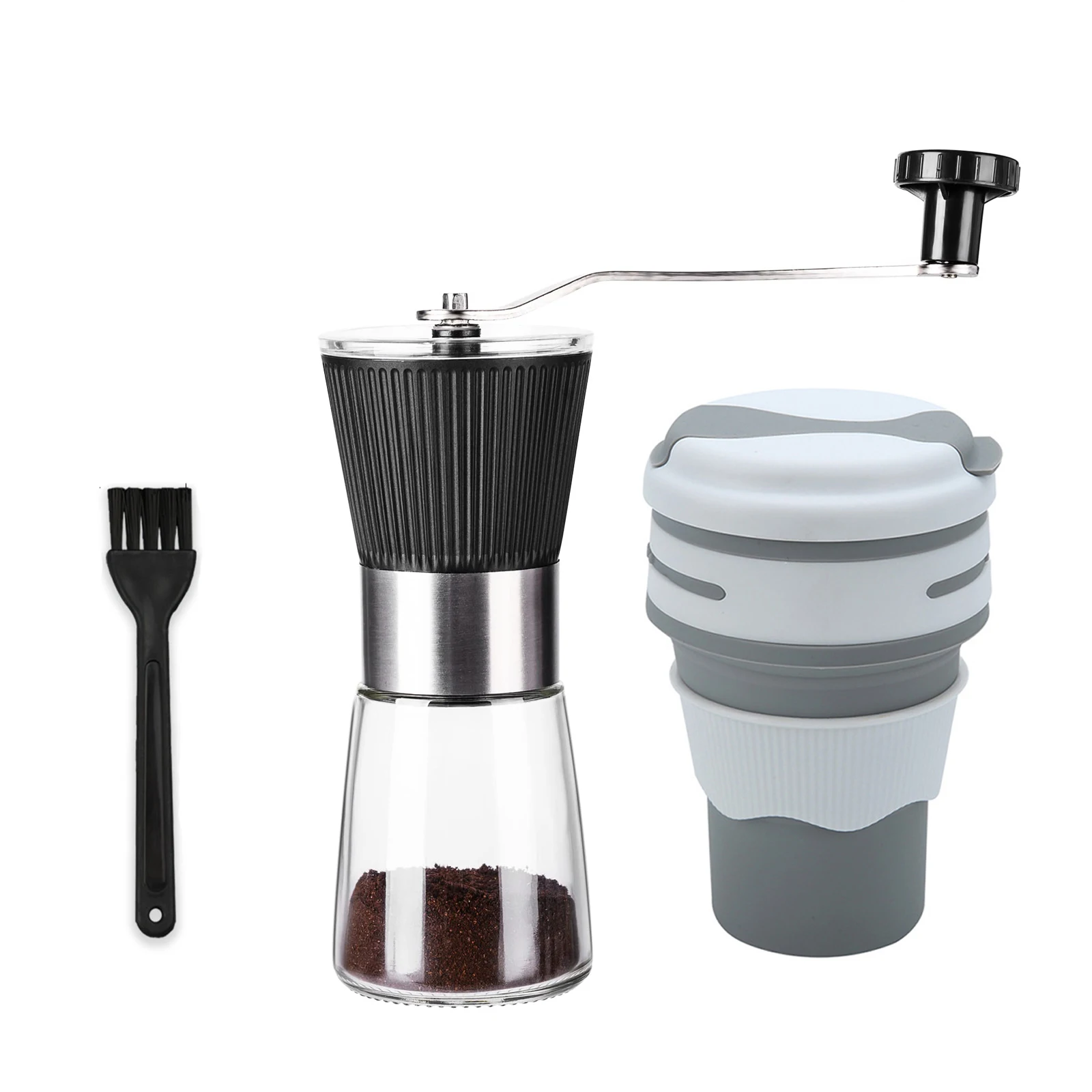 

Изысканная ручная кофемолка, высококачественная ручная кофемолка, шлифовальный сердечник, регулируемые домашние портативные инструменты для измельчения кофе