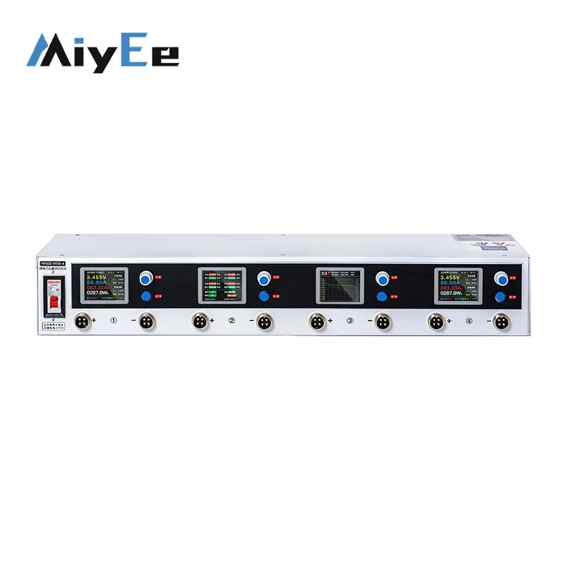 4-Channel 50A Lithium Battery Charging/Discharging Capacity Tester Support Battery Cell Balancing