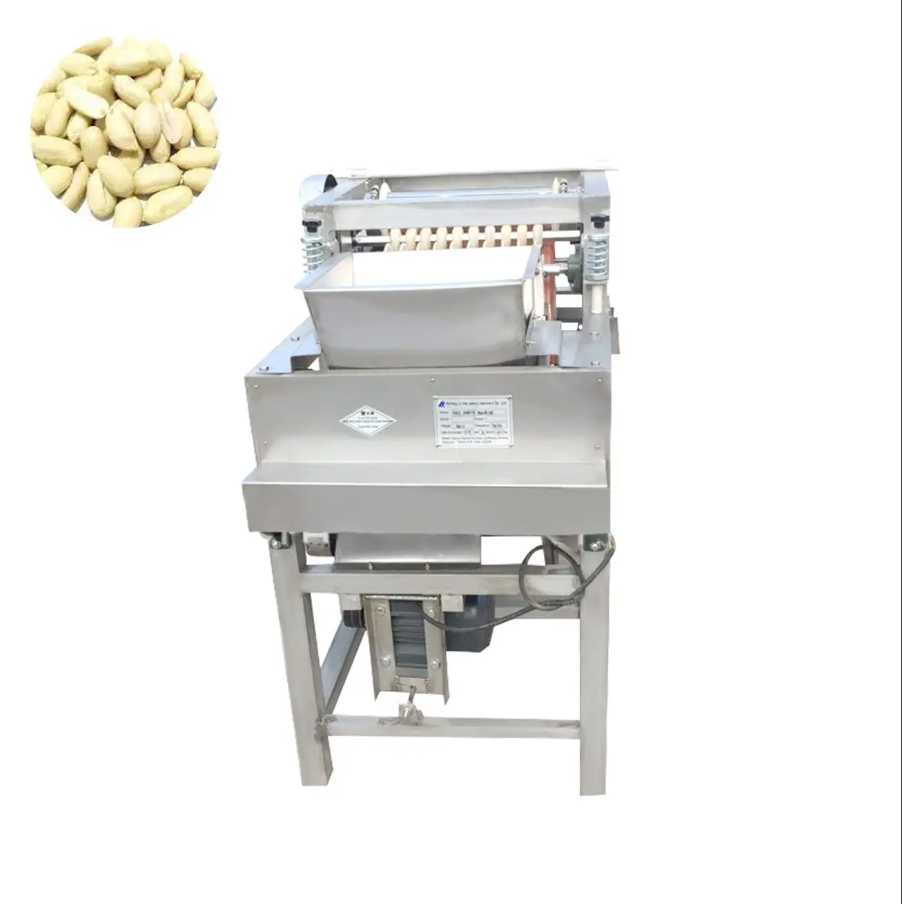 Multi-function Almond Nut Soaked Bean Peanut Red Pistachio Green Peeling Machine