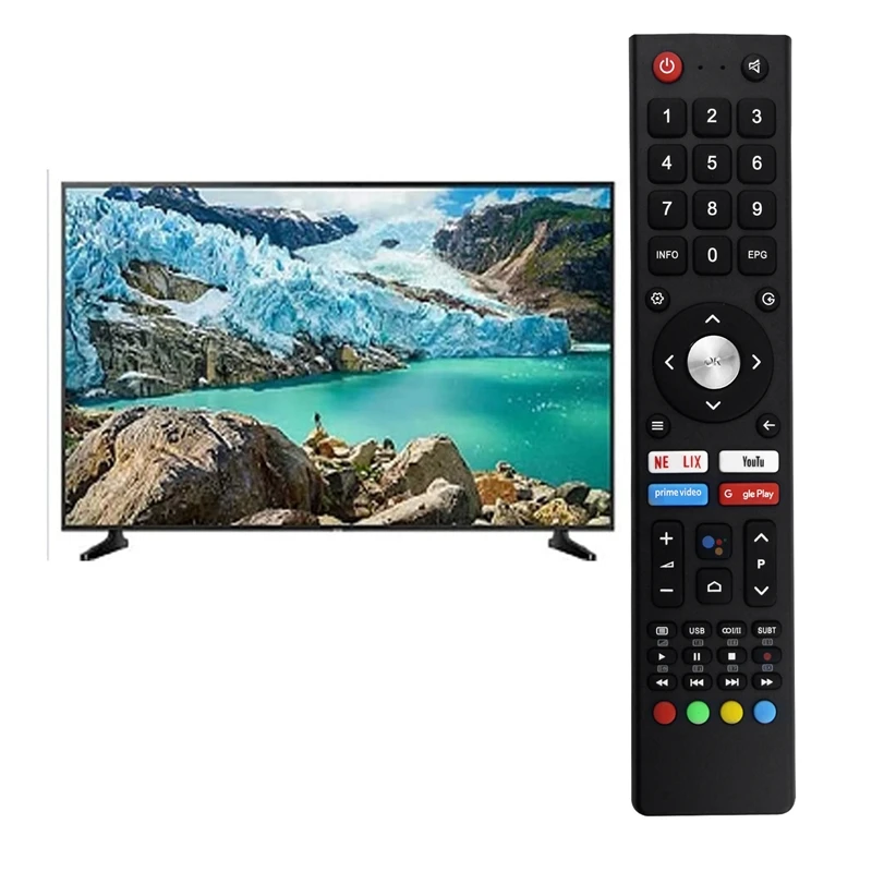 Replace Remote For CHIQ Smart 4K UHD TV L32H7N L32H7S U43H7AN U43H7L U43H7LX U50H7AN U50H7N U55H7A