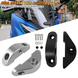 Rearview Mirror Advance Rear Mirror Hole Adapter Cap For KYMCO NIKITA 200 NIKITA 300 Downtown 200i Downtown 300i Xciting 250 300