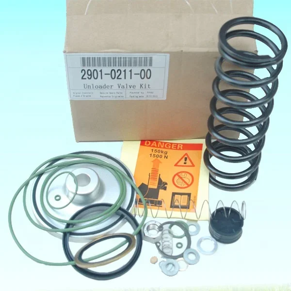 China supply intake valve service kit 2901021100 1613814482 1613814400 1622515600 unloader valve kit