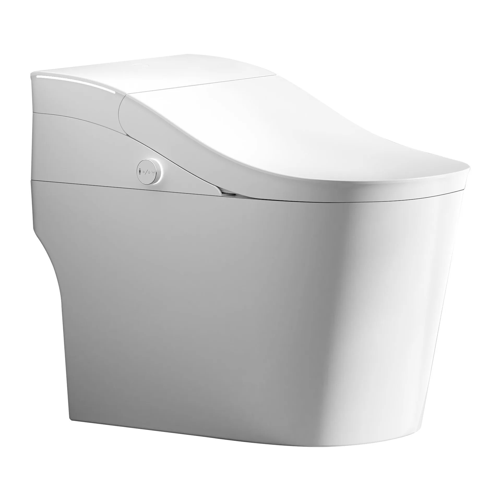 

Light smart toilet fully automatic integrated household small apartment