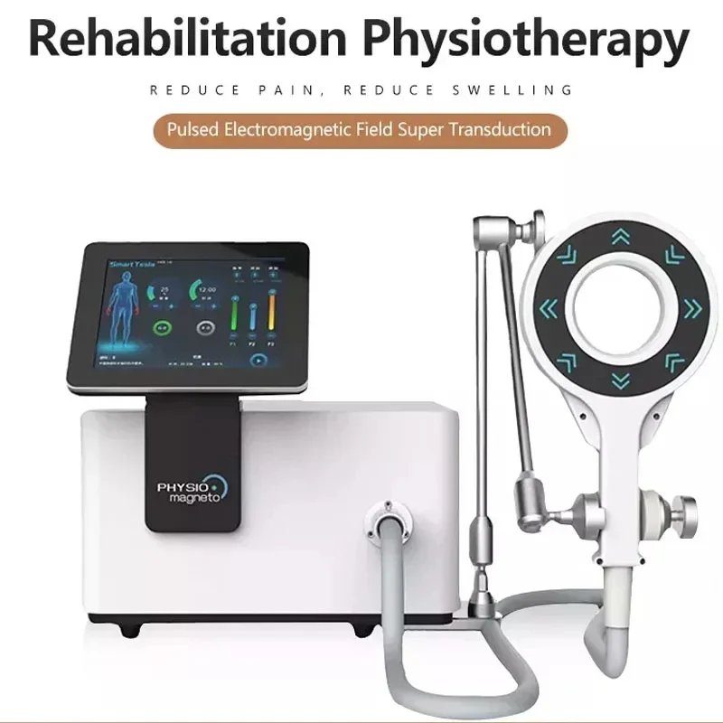 Máquina de fisioterapia portátil, terapia de fisioterapia, Magnetoterapia, alivio del dolor, PEMF, lesiones deportivas