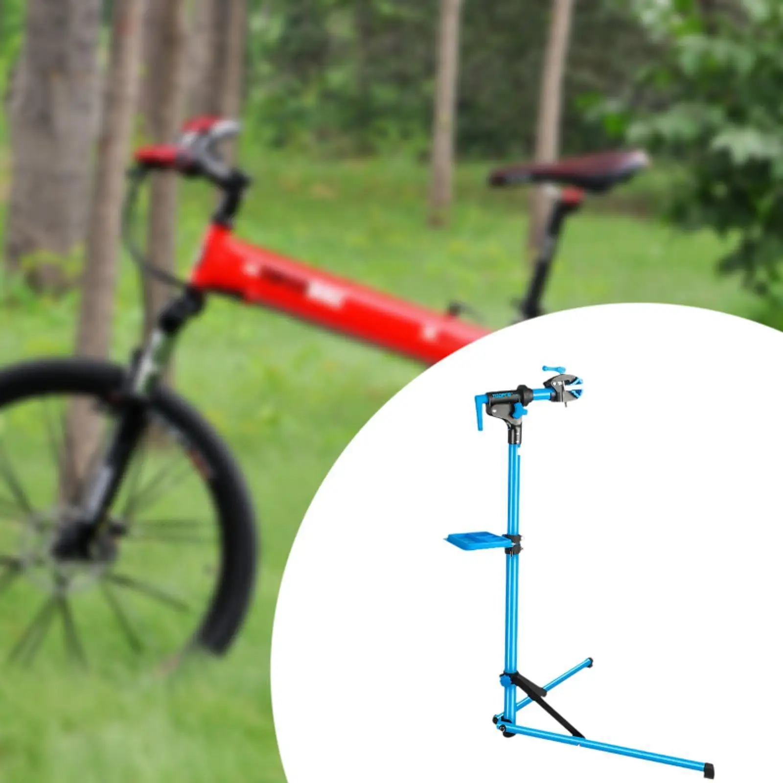 

Bike Work Stand Bike Repair Stand, Support Adjustable Height Bicycle Mechanic Workstand Bicycle Repair Rack for Shop, Garage