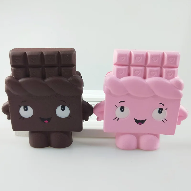 Cartoon Cute New Chocolate PU Decompression Slow Rebound Toy Decompression Toy Send Friends Birthday Christmas Toys