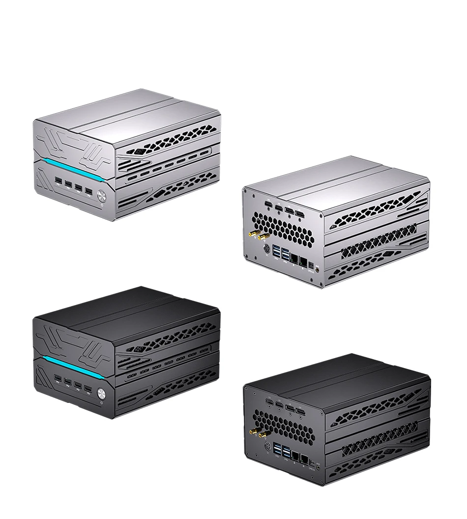 MSECORE Gaming Mini PC Intel Core I9-14900F RTX 5060 Ti 16G Dedicated Card Win11 DDR5 NVMe SSD WiFi6E BT5.3 8K Desktop Computer