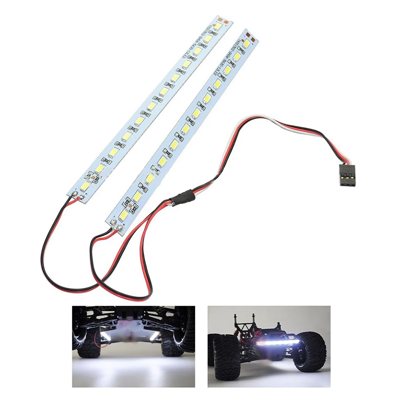 24 LED RC Car Chassis Light Kit-Multi-Brand Universal Fit for 1/10&1/8 Scale Traxxas,HSP,HPI,Redcat, Tamiya, MST, WLtoys Models
