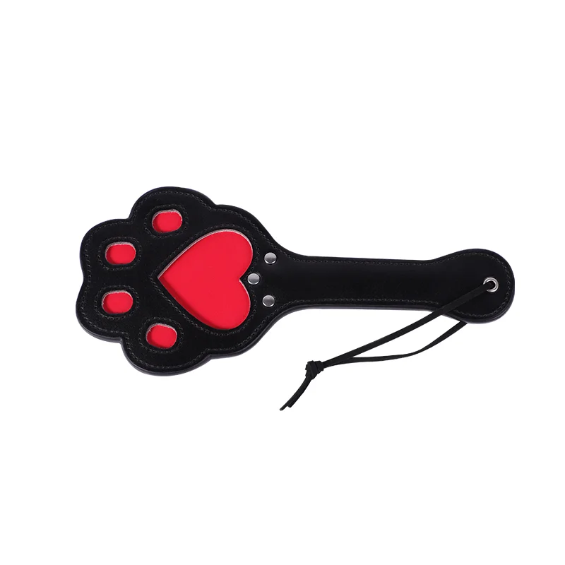 BLACKWOLF Cute BDSM Spanking Paddle Beat Cat Claw Sex Paddle Slave Kinky SM Products Bondage Whip Sex Toys for Couples Games