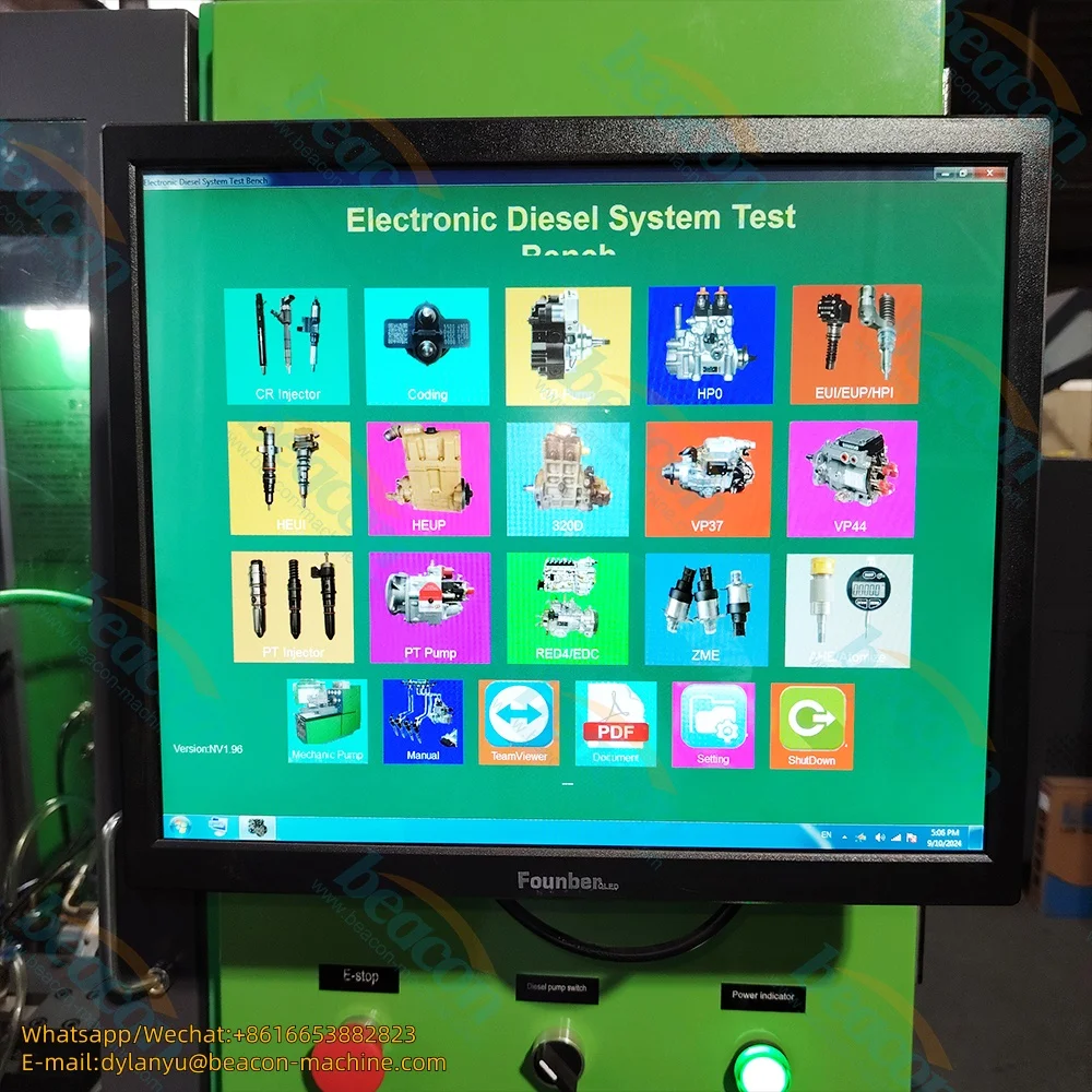 Multi‑function Common Rail Injector and Fuel Pump Tester BC300 EUI EUP Diesel Injection System Comprehensive Test Bench