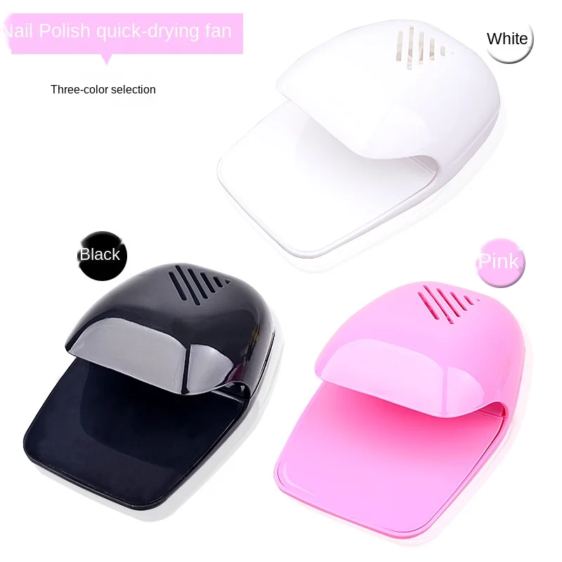 Mini secador de unhas tipo toque esmalte secador de ar esmalte cola ventilador plugue usb