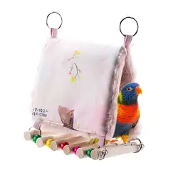 Parrot Hammock Warm Thermal Soft Bird Cave House Winter Parrot Snuggle House For Squirrels Parrot Sparrow Parakeet Macaws