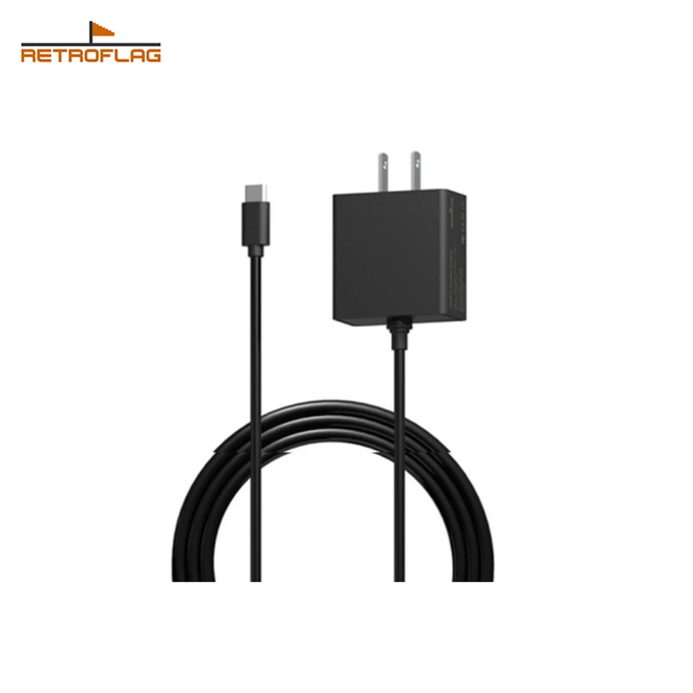 Retroflag 5V 3A USB Type C Charger Adapter For Raspberry Pi 4 Raspberry Pi 4 NESPi 4 Case Retroflag PiStation Case Power Supply