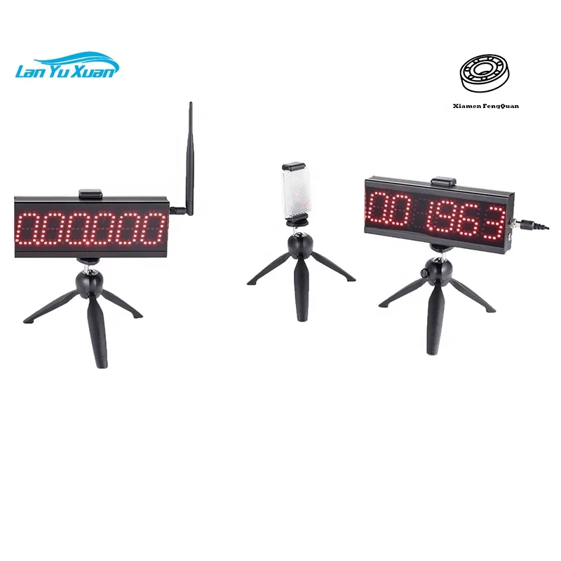 S005 Multi-lap Race Sport Timer Clock For Turn-Back Running Practice Racing Car Speed Skating Display Timer