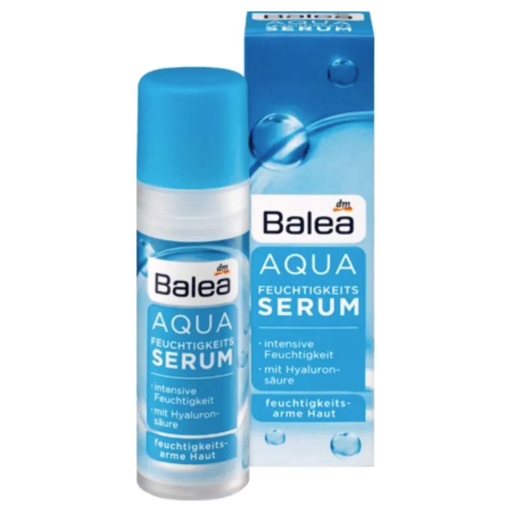 

Germany Balea AQUA Cyanobacteria Essence Emulsion Moisturizing Brightening Refreshing Lotion Long-lasting Hydration Skin Care