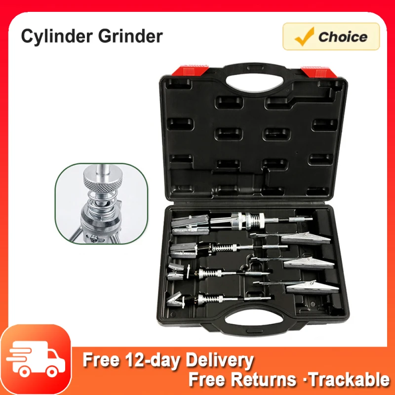 Car Cylinder Grinder 2-Jaw 3-Jaw Car Engine Cylinder Honing Tool Brake Cylinder Burnisher Hone for Grinding Holes Friction Tool