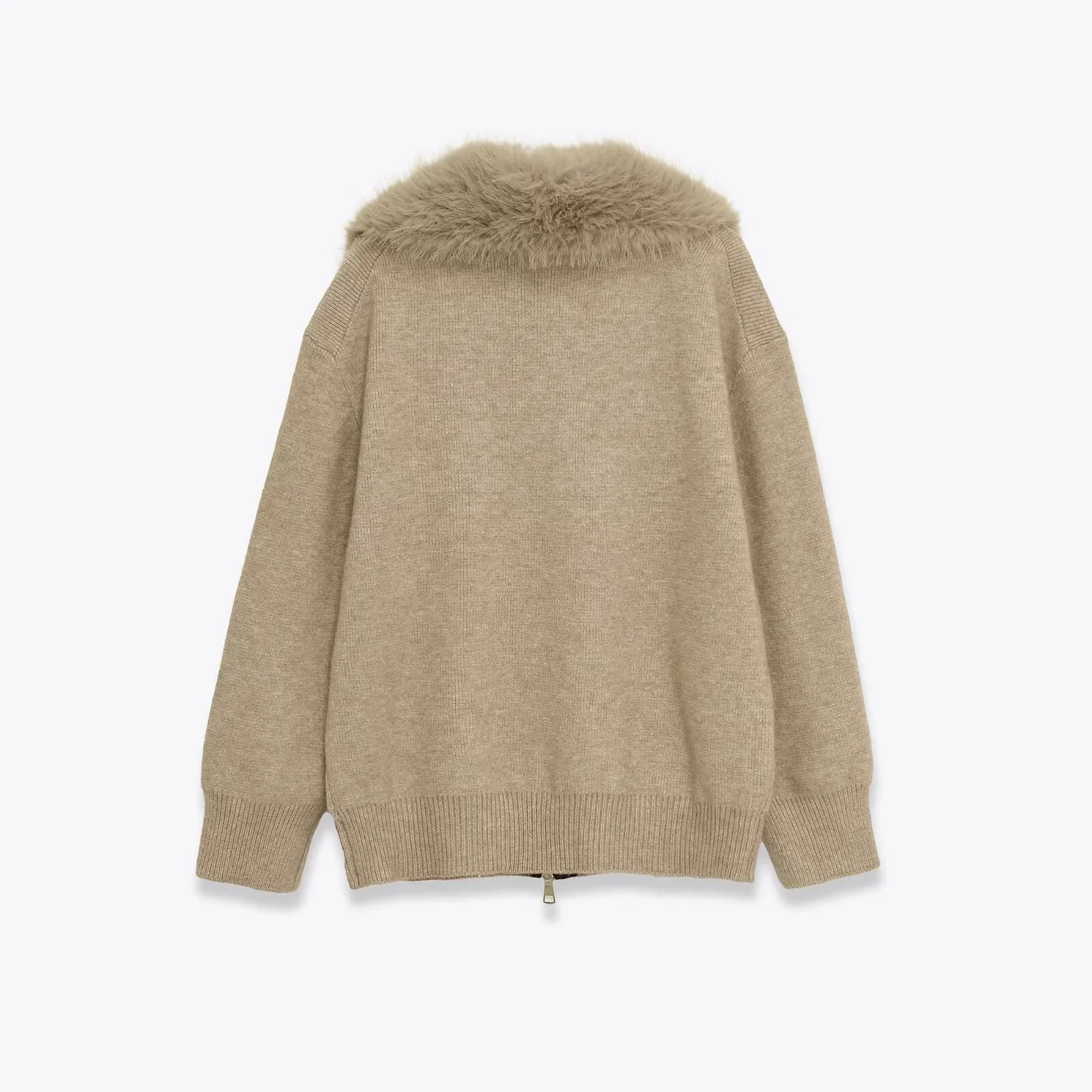 Fdey autumn new women's clothing casual fashion loose fitting pullover women's design sense niche temperament knitted sweater
