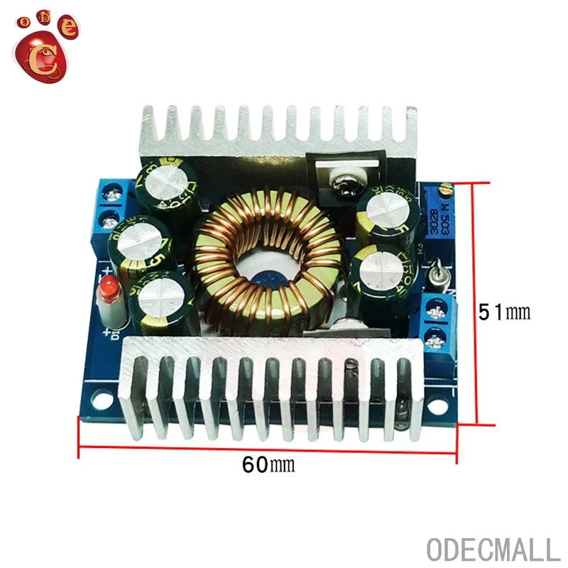 DC-DC High Power Low Ripple 12A Adjustable Step-down Module 95% Efficient Car Power Module