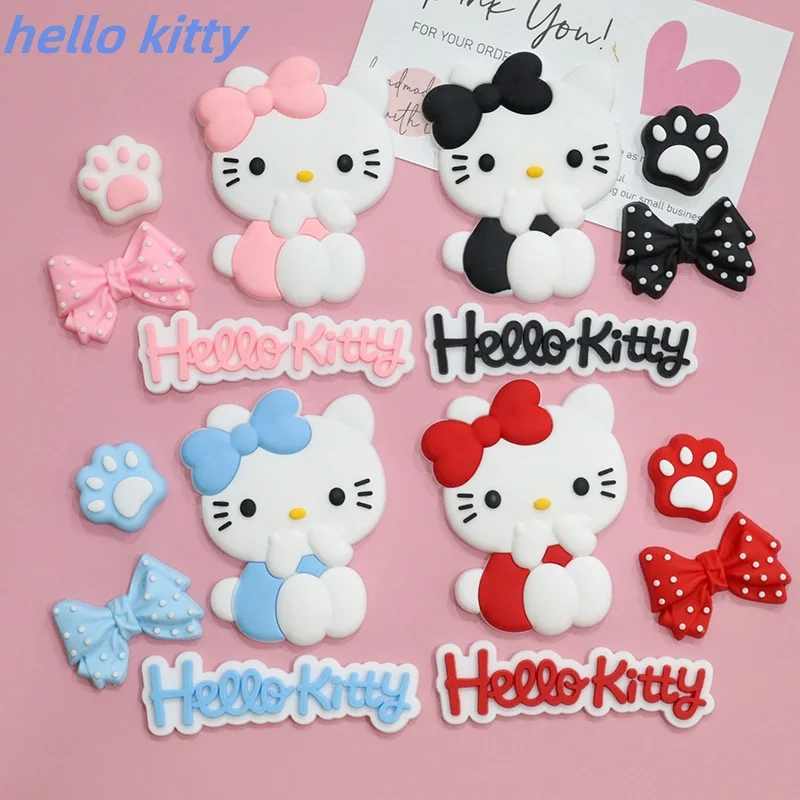 hello kitty PVC soft glue diy accessories bags mobile phone cases bags shoes patches my melody accessories animation dollskawaii