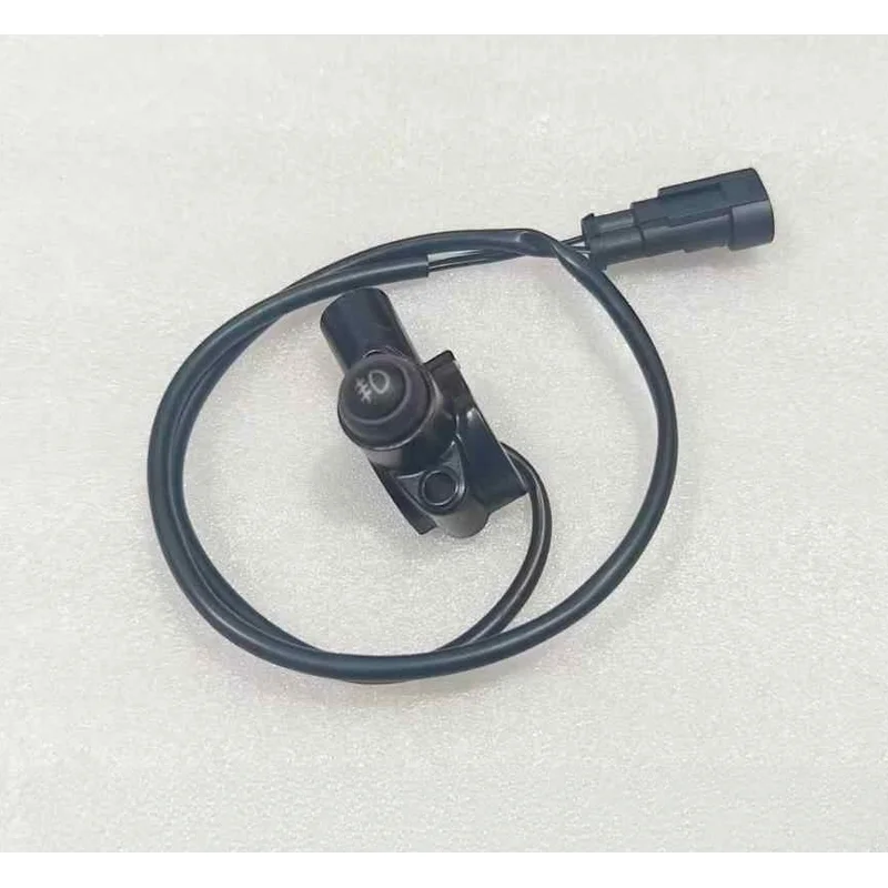 Motorcycle Left Handlebar Combination Switch Housing Fog Spotlight Switch Button Rearview Mirror Base For QJMOTOR SRT600SX