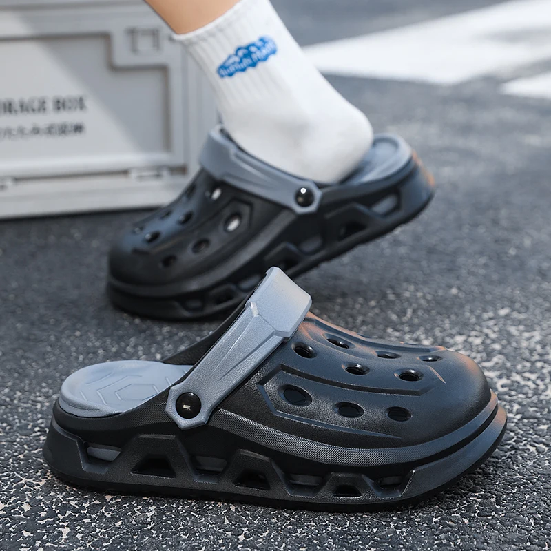 Paar-Stil Herren- und Damen-Sommer-Outdoor-Schuhe mit Dicker Sohle, Geruchshemmend und Rutschfest, Doppelnutzung für Sport, Strand und Angeln – Detail 20