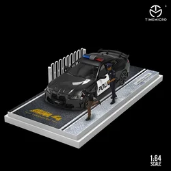 Time Micro 1:64 M4 Police Car Diecast Model Car