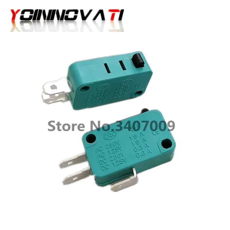 5PCS/Lot Normally Open Close Limit Switch KW7-0 15A 16A 125V 16(4)A 250V-1E4 T125 Micro Switch