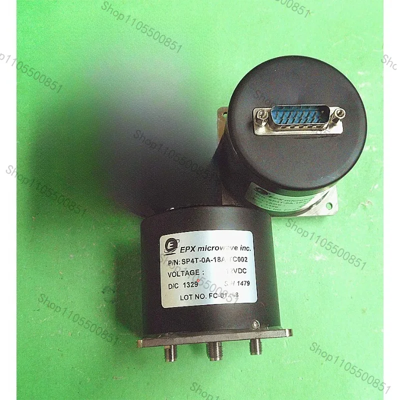 12GHz RF Microwave Coaxial Switch 12V 200W N-Type High-Performance EPX SP3T-1A-12A DC