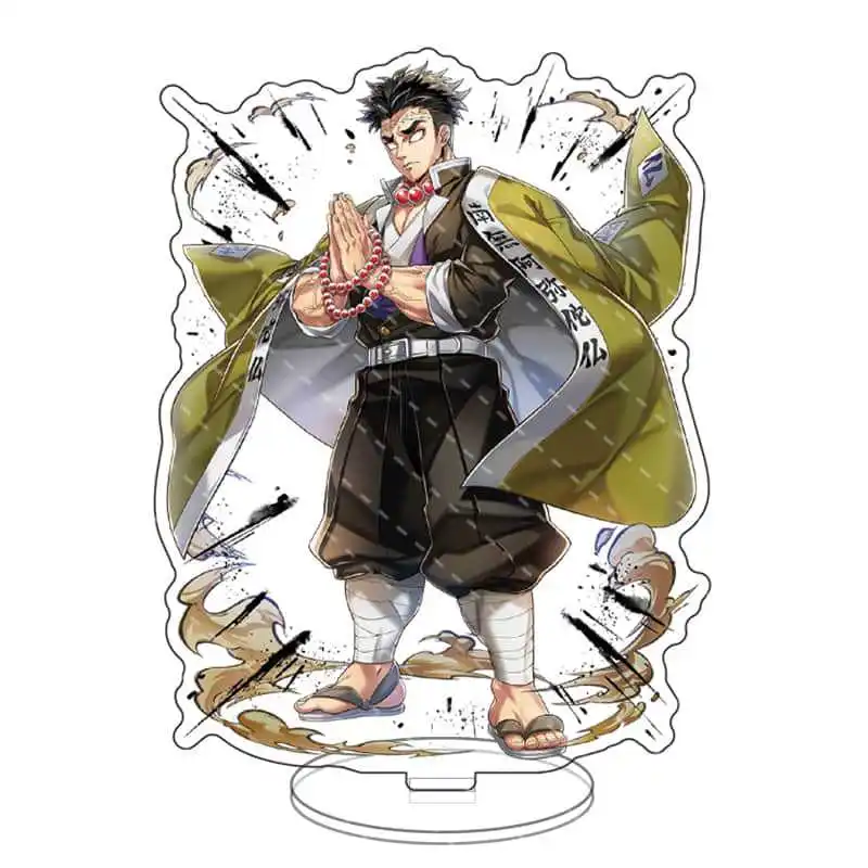Anime Demon Slayer Acryl-Ständer Kimetsu No Yaiba Figuren Manga Garage Kits Miniaturen Modelle Spielzeug GK Ornamente Dekoration