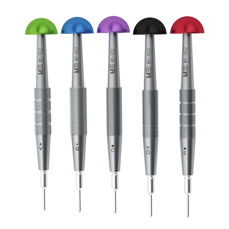 MAANT MY-902 3D Screwdriver High Hardness Anti Rust Cross Triangle Hexagon Pentagon Middle Board Type Phone Opening Repair Tools